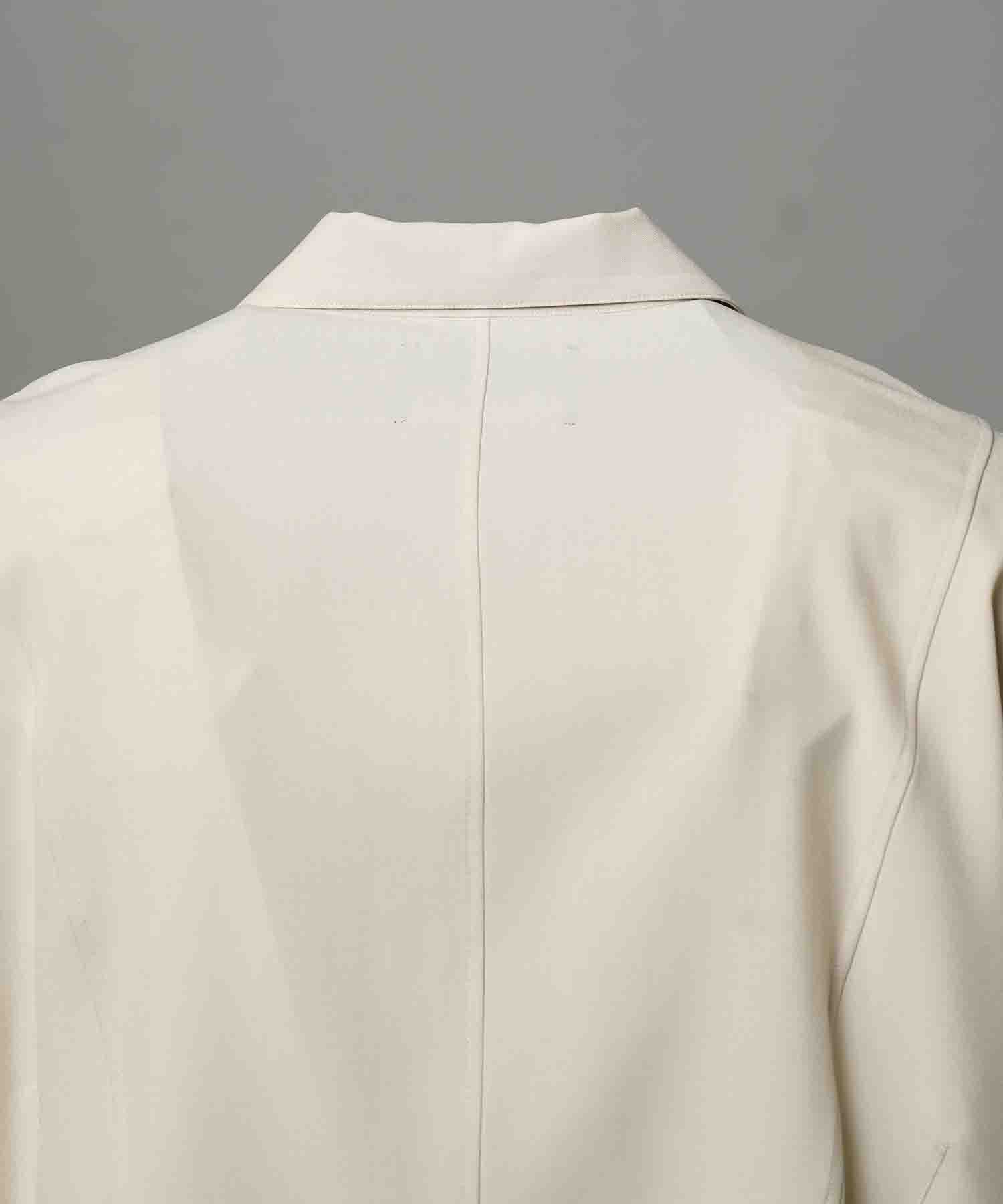 Radial Darts Prime-Over Open Collar Shirt