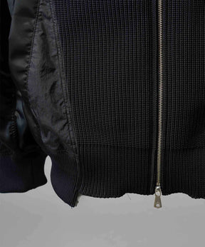 [预购]针织组合司机针织司机编织blouson