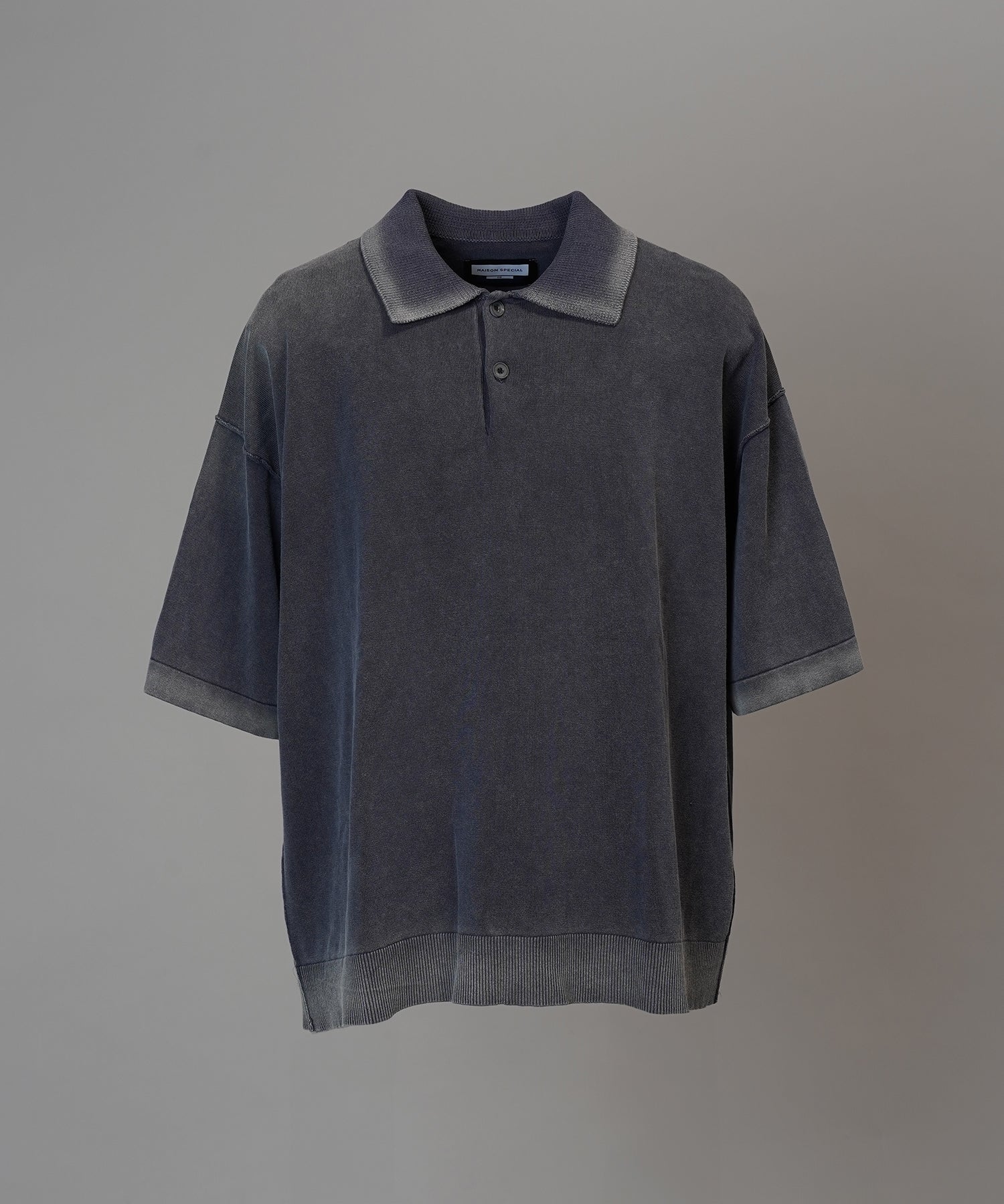 Cotton Bulky Acrylic Blend Prime-Over Gradation Dyeing Knit