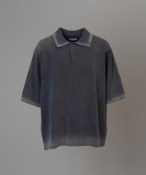 Cotton Bulky Acrylic Blend Prime-Over Gradation Dyeing Knit