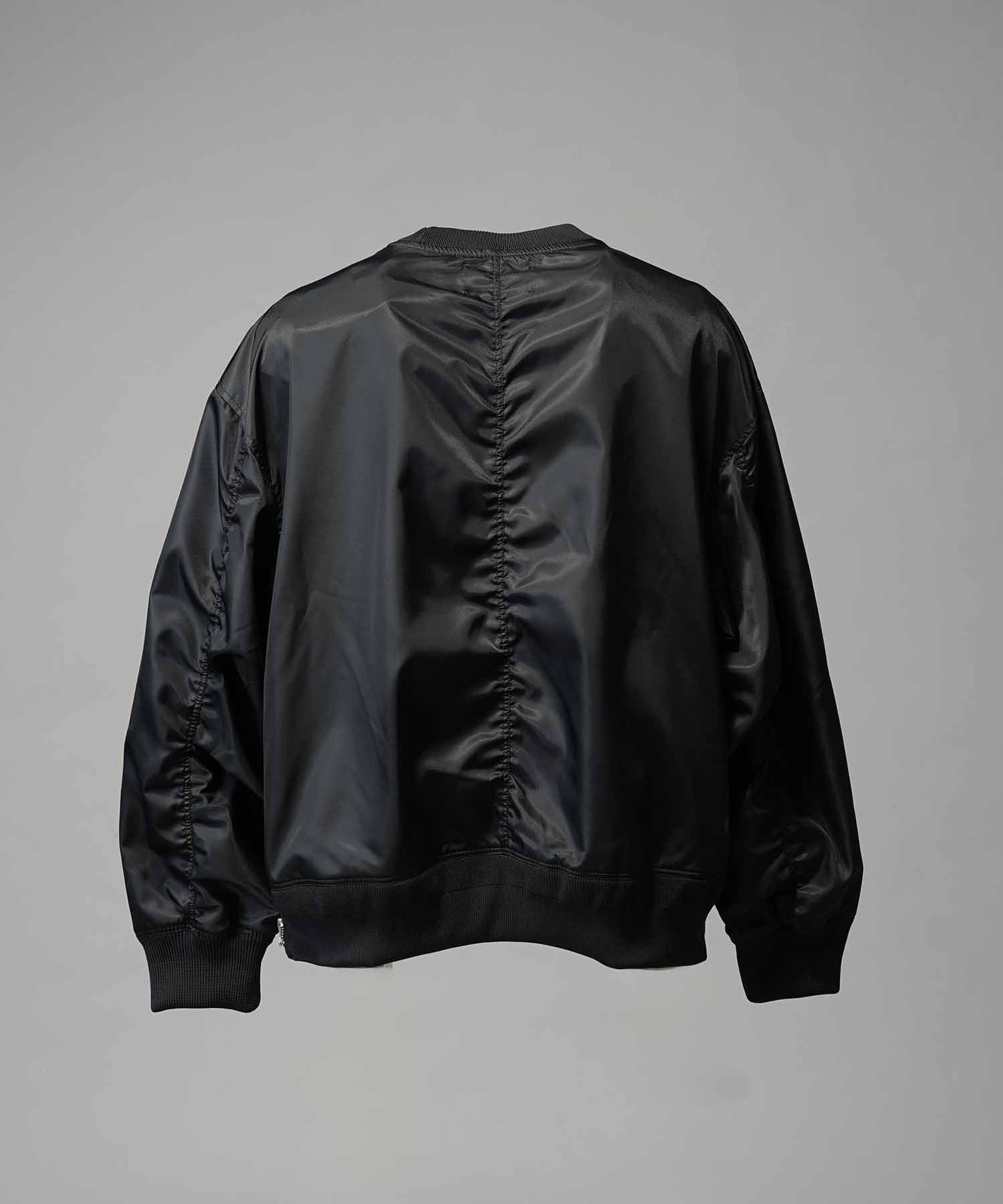 编织组合额叶套头衫