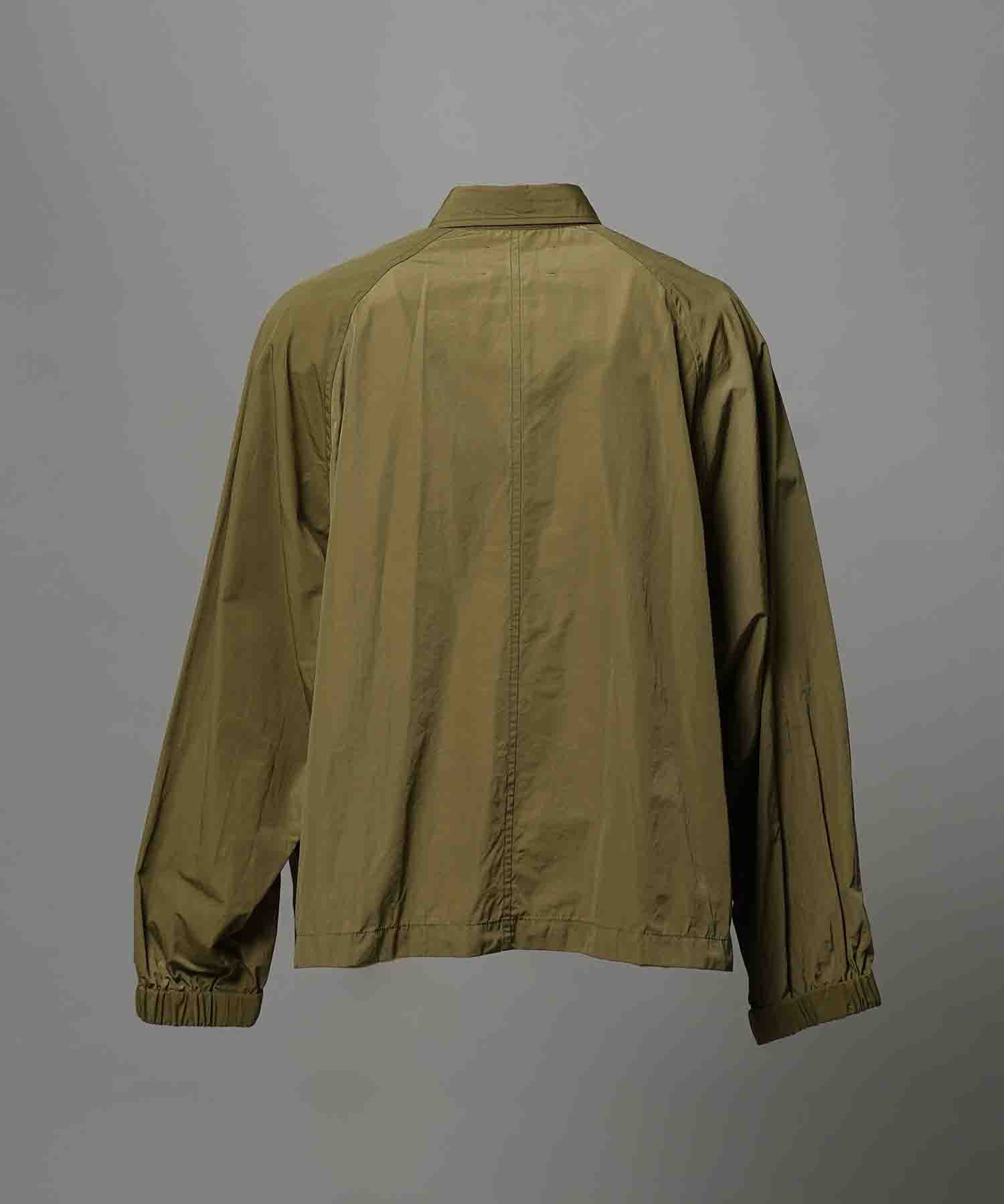 Prime-Over Raglan Sleeve Pocket Shirts Blouson