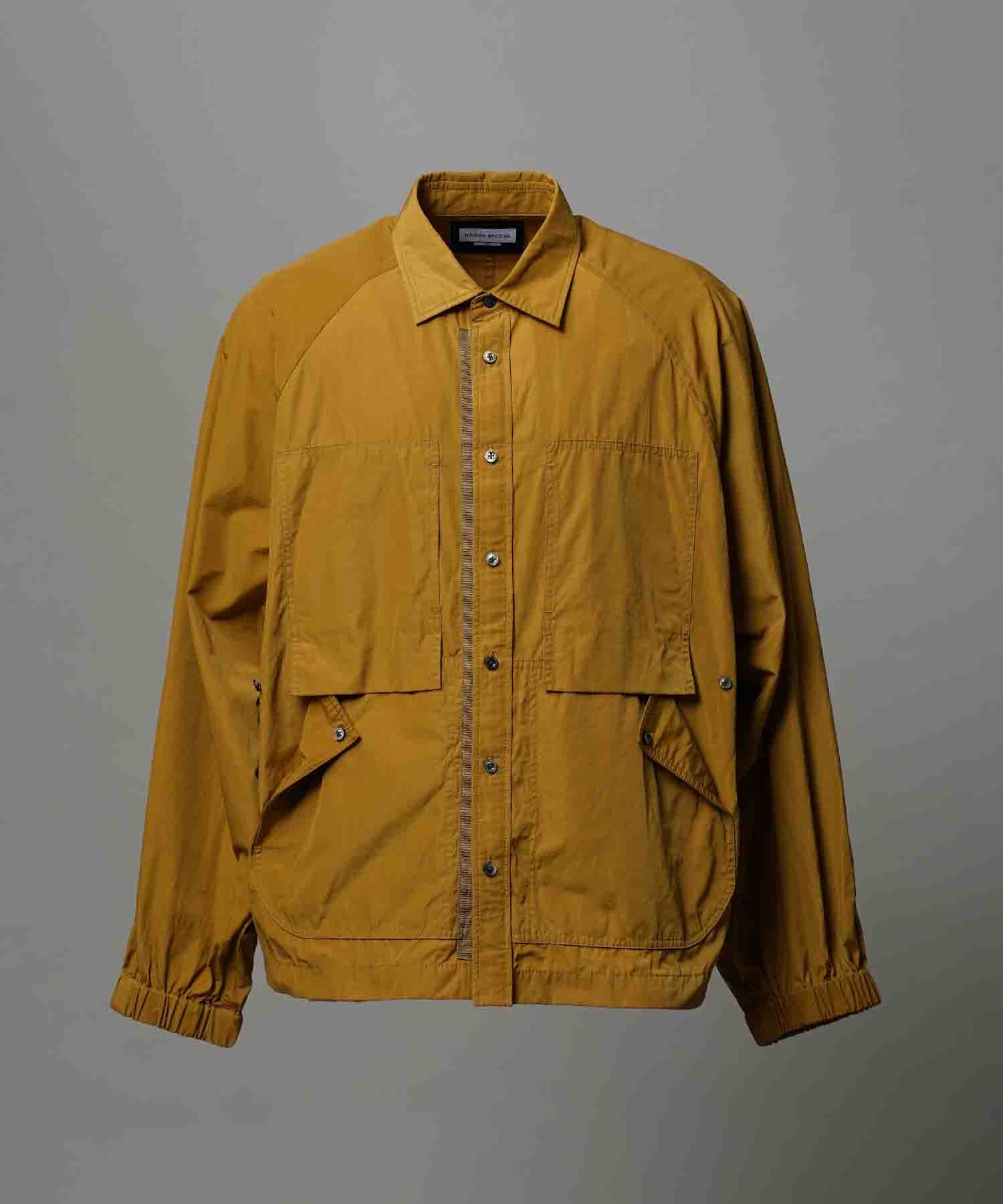 Prime-Over Raglan Sleeve Pocket Shirts Blouson
