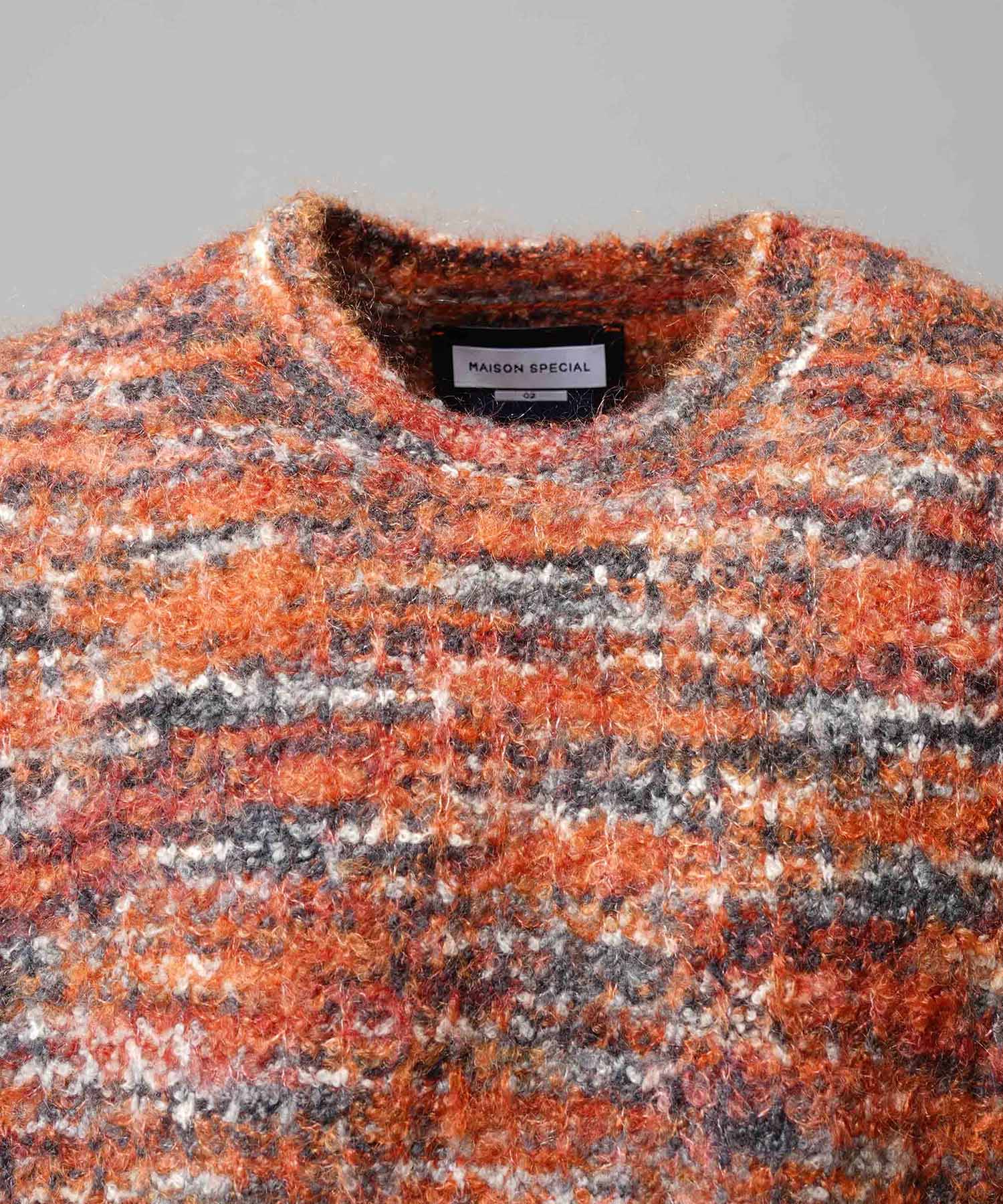 [25AW PRE-ORDER] Italian Imported Yarn Prime-Over Crew Neck Pullover Knit