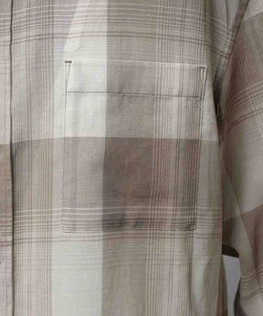 Prime-Over Cotton Organdy 일반 칼라 셔츠를 확인하십시오