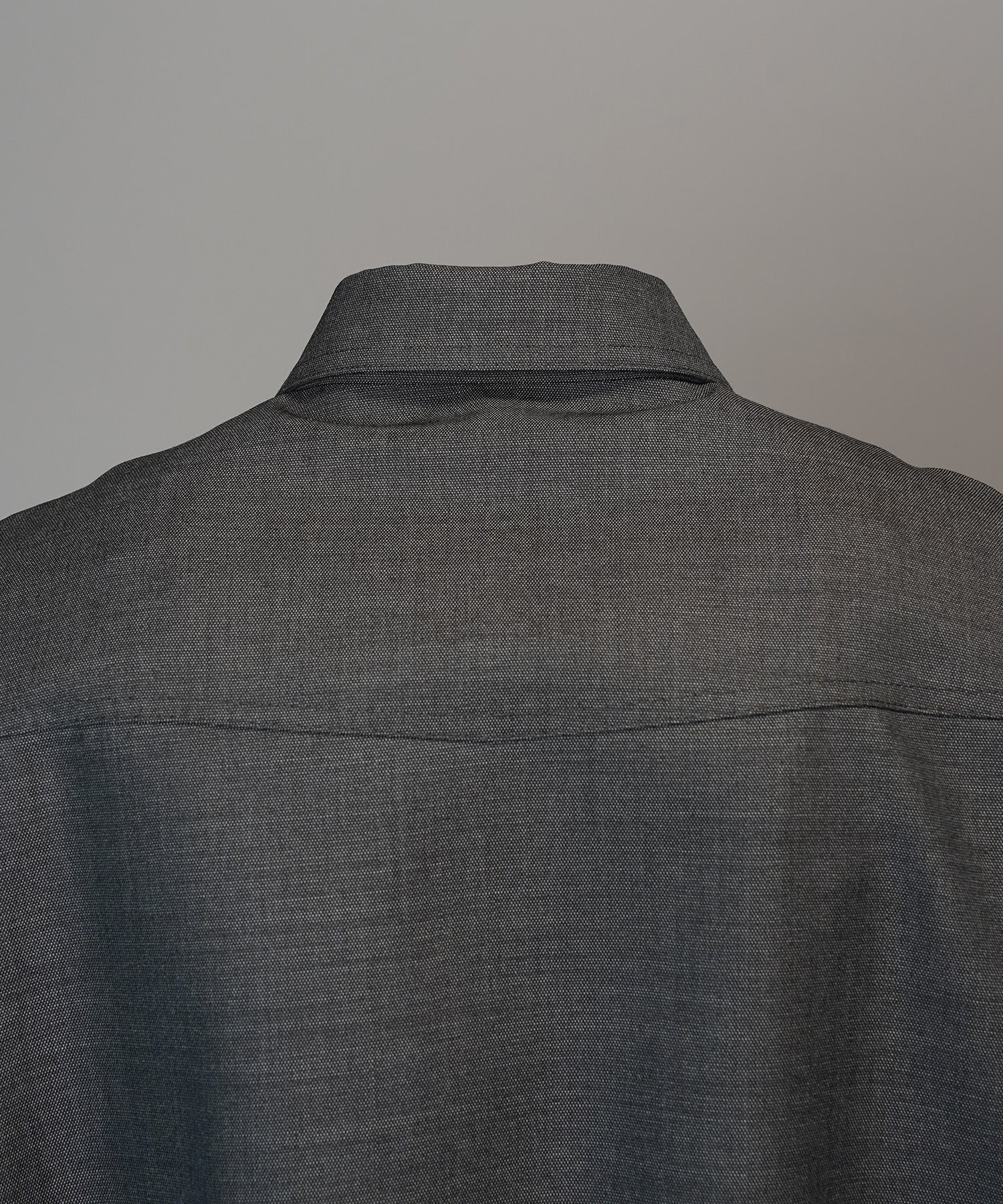 【26AW PRE-ORDER】4 Colors Chambray Washable Wool Prime-Over Blouson