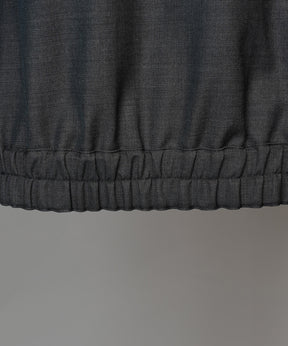 【26AW PRE-ORDER】4 Colors Chambray Washable Wool Prime-Over Blouson