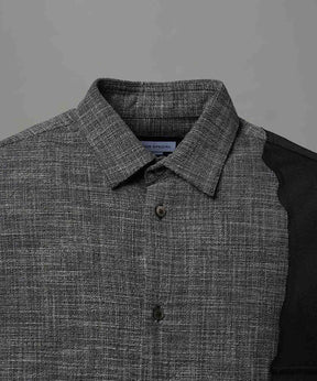 Prime-Over Curved Curve switching Regular Collar Shirt (Copy)