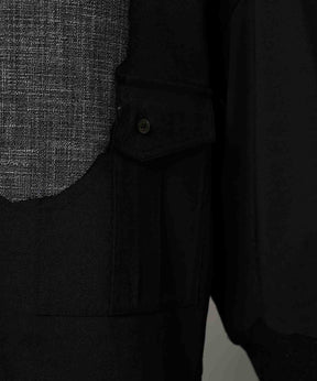 Prime-Over Curved Curve switching Regular Collar Shirt (Copy)