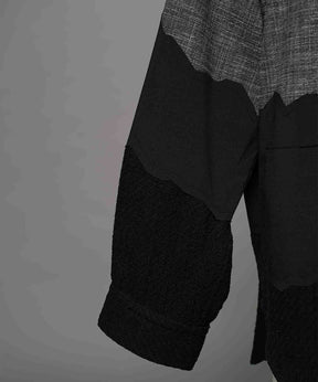 Prime-Over Curved Curve switching Regular Collar Shirt (Copy)