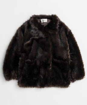 【26WINTER COLLECTION】Mid-Length Volume Fur Coat