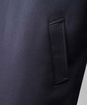 Super140s Prime-Over Melton Balmachan Coat