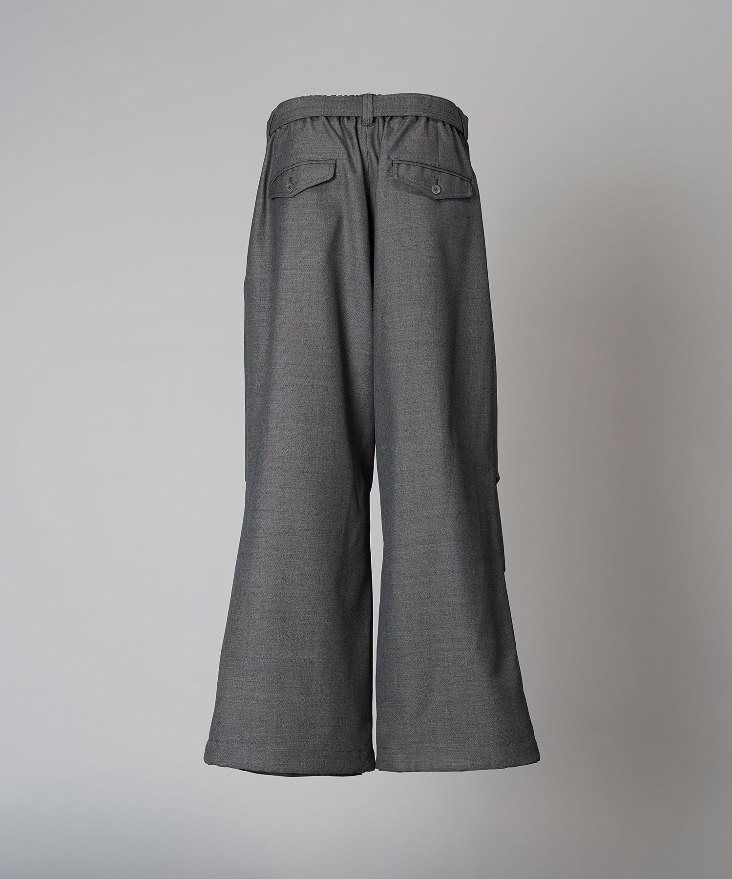 4 Colors Chambray Washable Wool Prime-Wide Snow Pants