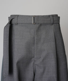 4 Colors Chambray Washable Wool Prime-Wide Snow Pants
