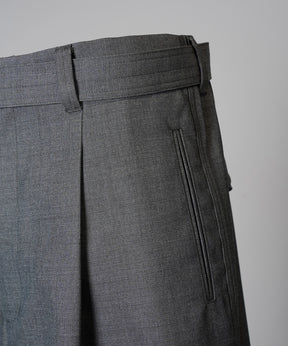 4 Colors Chambray Washable Wool Prime-Wide Snow Pants
