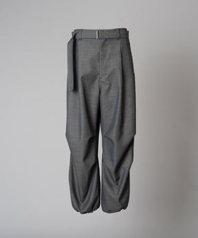 4 Colors Chambray Washable Wool Prime-Wide Snow Pants