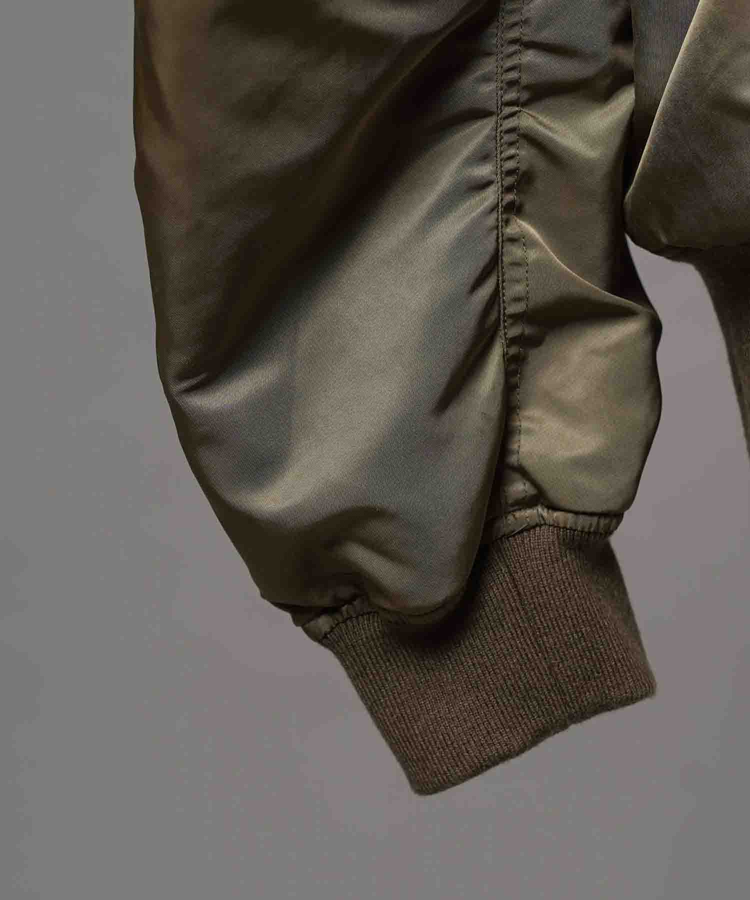 Different Material Docking Prime-Over Military Blouson