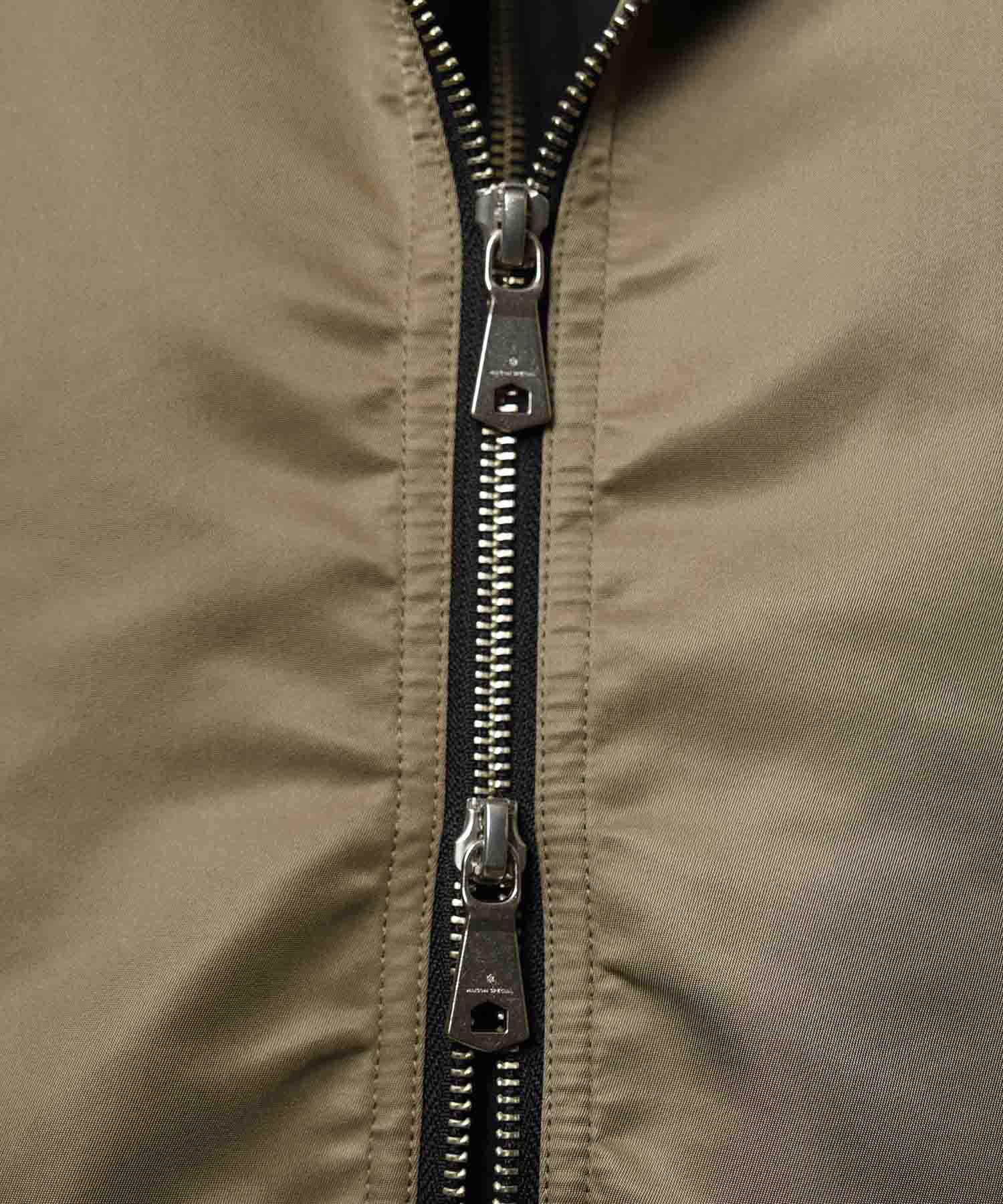 Different Material Docking Prime-Over Military Blouson