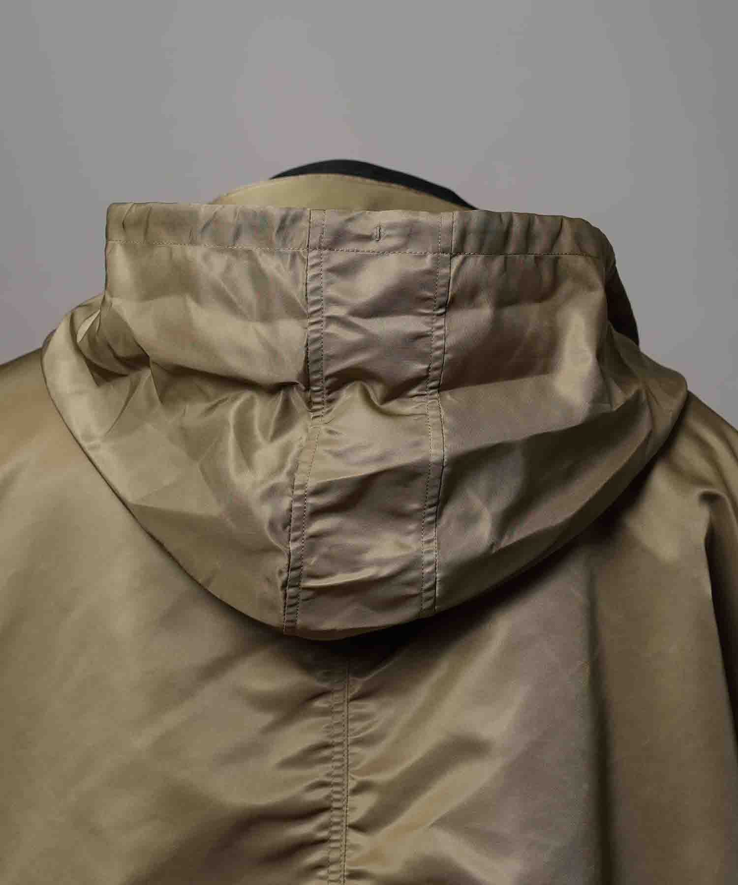 Different Material Docking Prime-Over Military Blouson