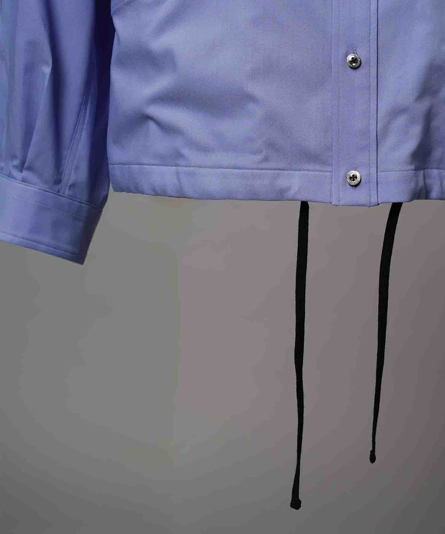 Prime-Over Curved Curve switching Regular Collar Shirt (Copy)