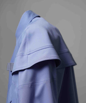 Prime-Over Curved Curve switching Regular Collar Shirt (Copy)