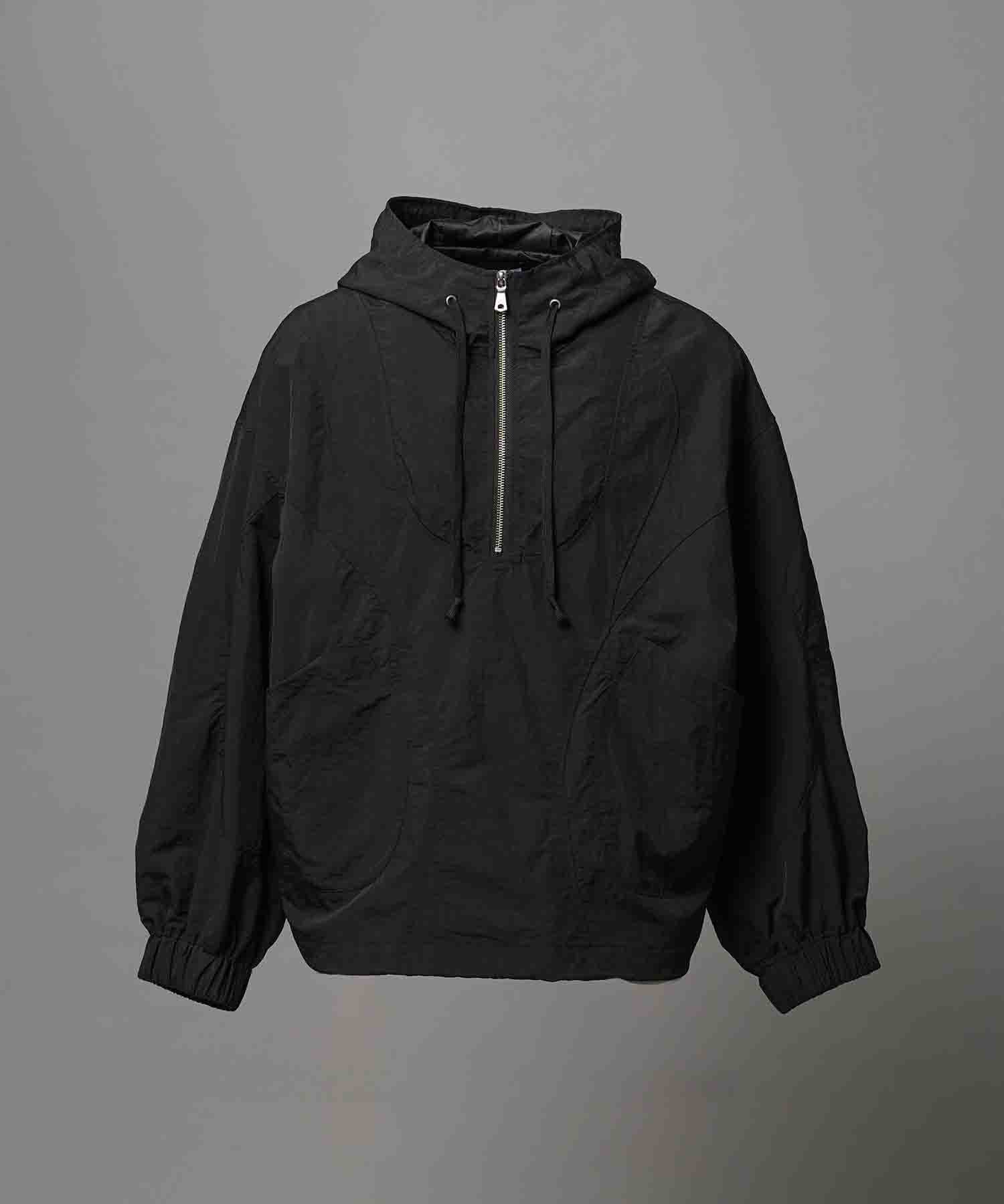 Zip Blouson はな様 SUGARHILL(シュガーヒル)のZIP NYLON BLOUSON BLACKの通販