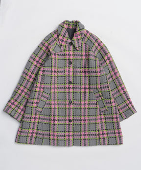 [25WINTER PRE-ORDER] Color Check 2Way Cape Coat