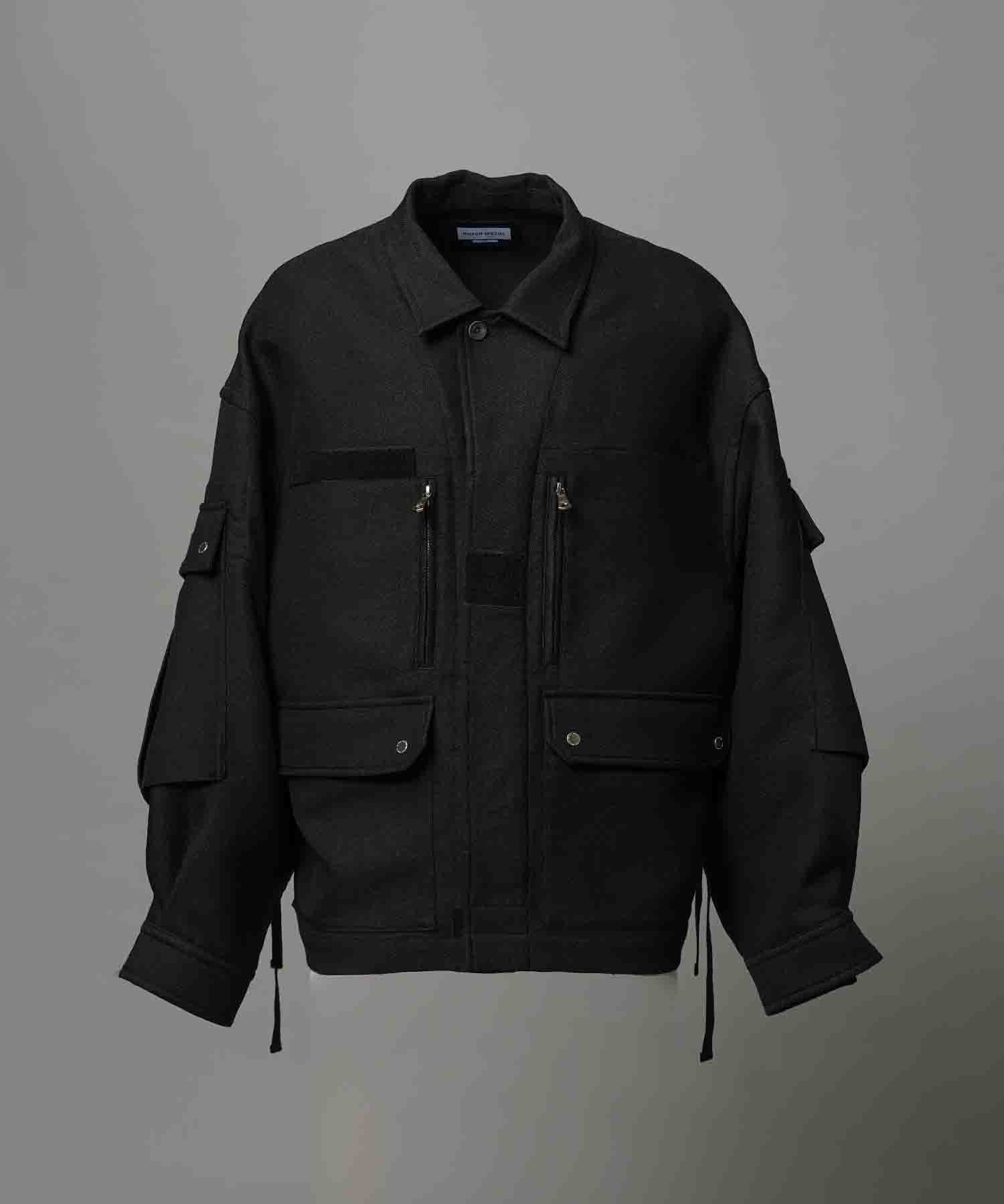 Prime-Over Cargo Big Poket Shirt Blouson