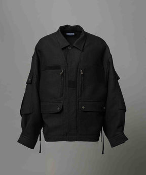 Prime-Over Cargo Big Poket Shirt Blouson