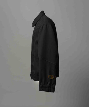 4 Colors Chambray Washable Wool Prime-Over Blouson