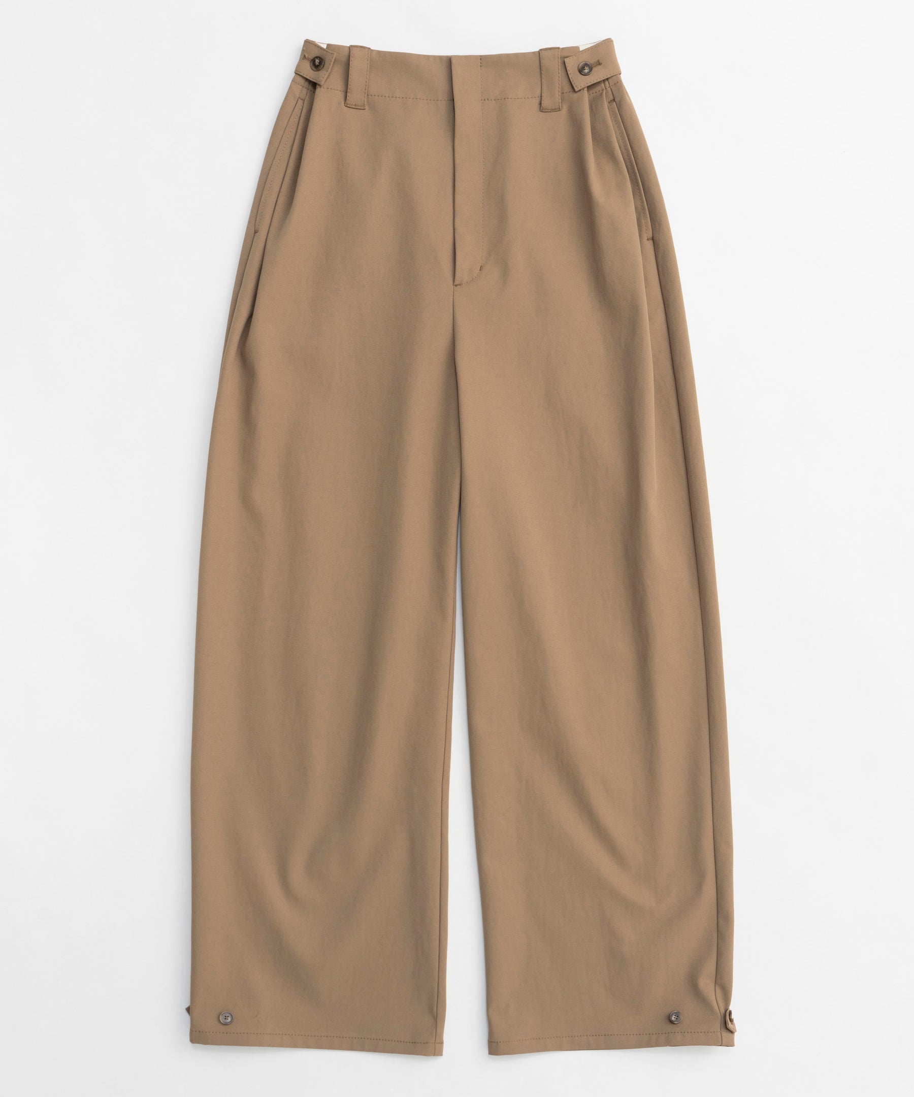 【25SPRING PRE-ORDER】Cocoon Silhouette Chino Wide Pants