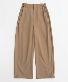 【25SPRING PRE-ORDER】Cocoon Silhouette Chino Wide Pants