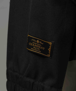 4 Colors Chambray Washable Wool Prime-Over Blouson