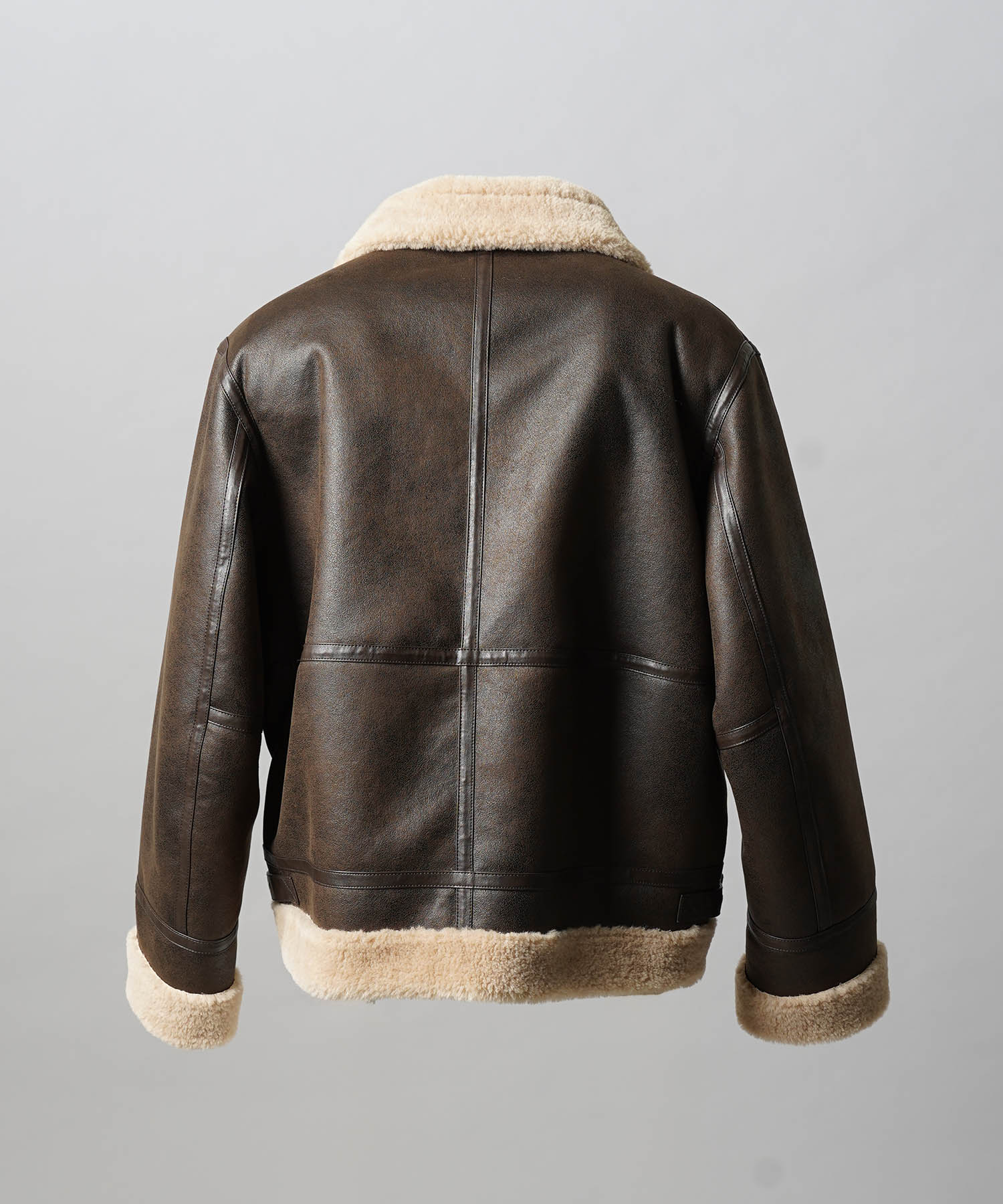 B-3 Fake Mouton Jacket