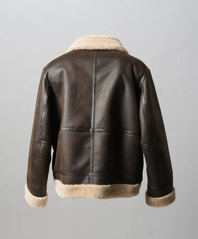 B-3 Fake Mouton Jacket