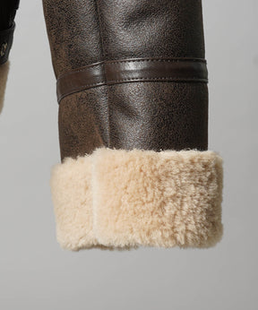 B-3 Fake Mouton Jacket