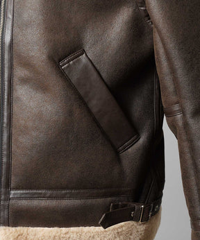 B-3 Fake Mouton Jacket