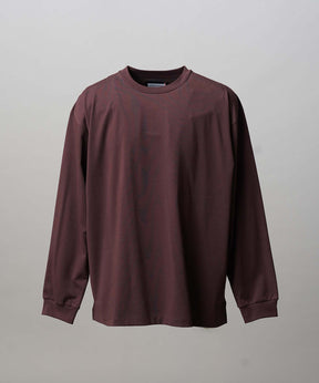 Artist Graphical Embroidery Prime-Over Crew Neck Long Sleeve T-Shirt