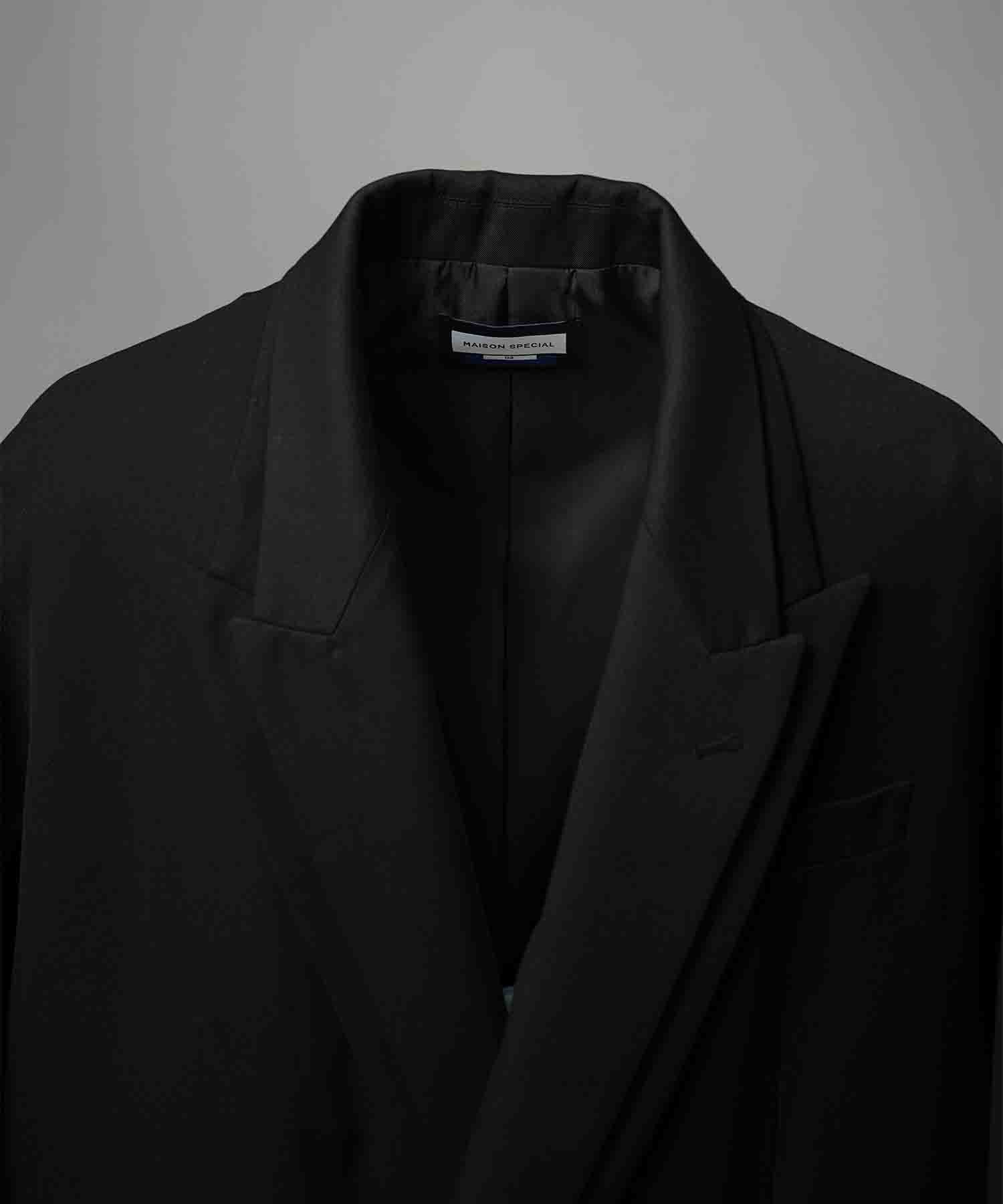 Prime-Over Layering Double Breasted Tailored Jacket