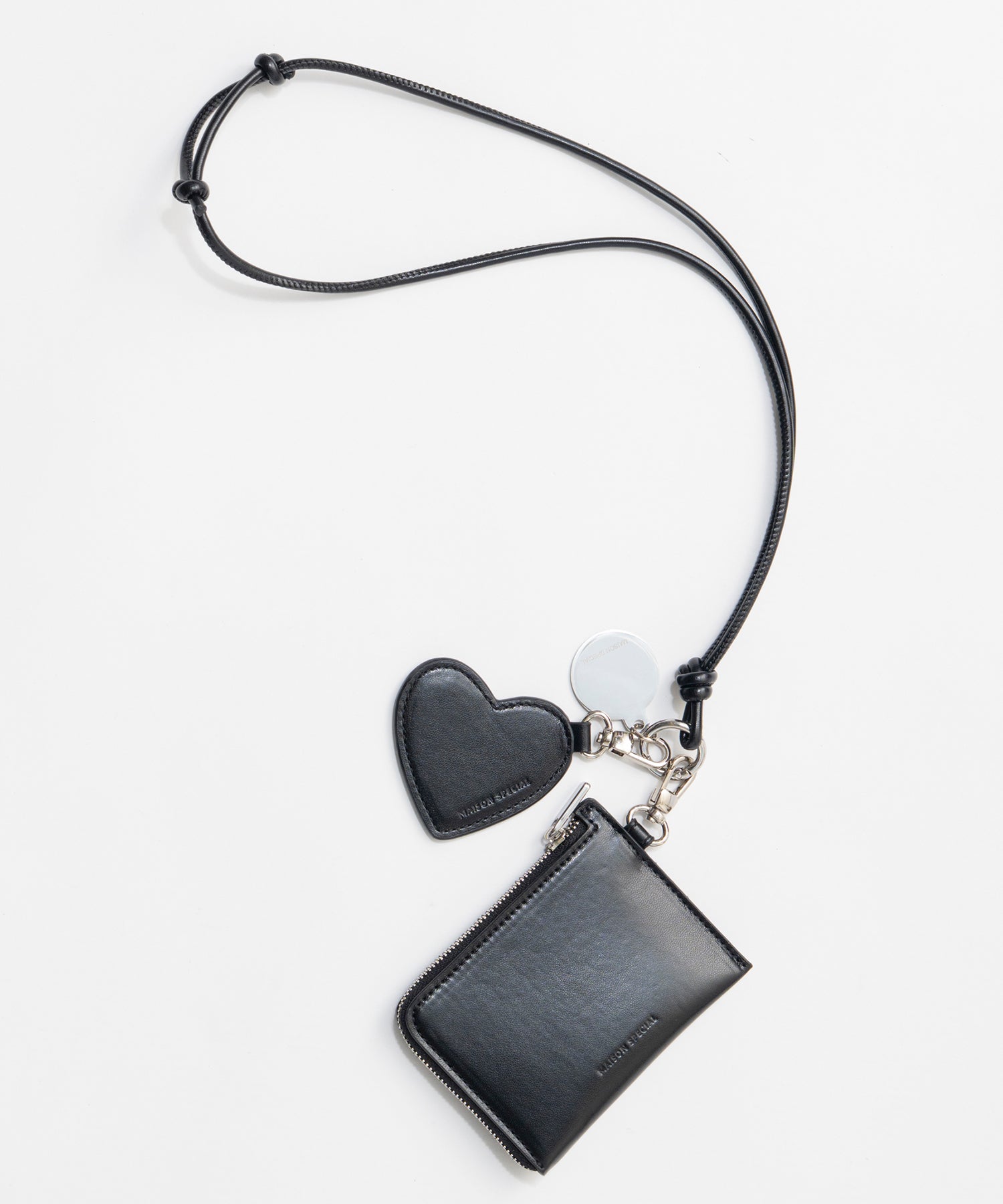 【26SPRING PRE-ORDER】Heart Mirror & Square Case Smartphone Holder
