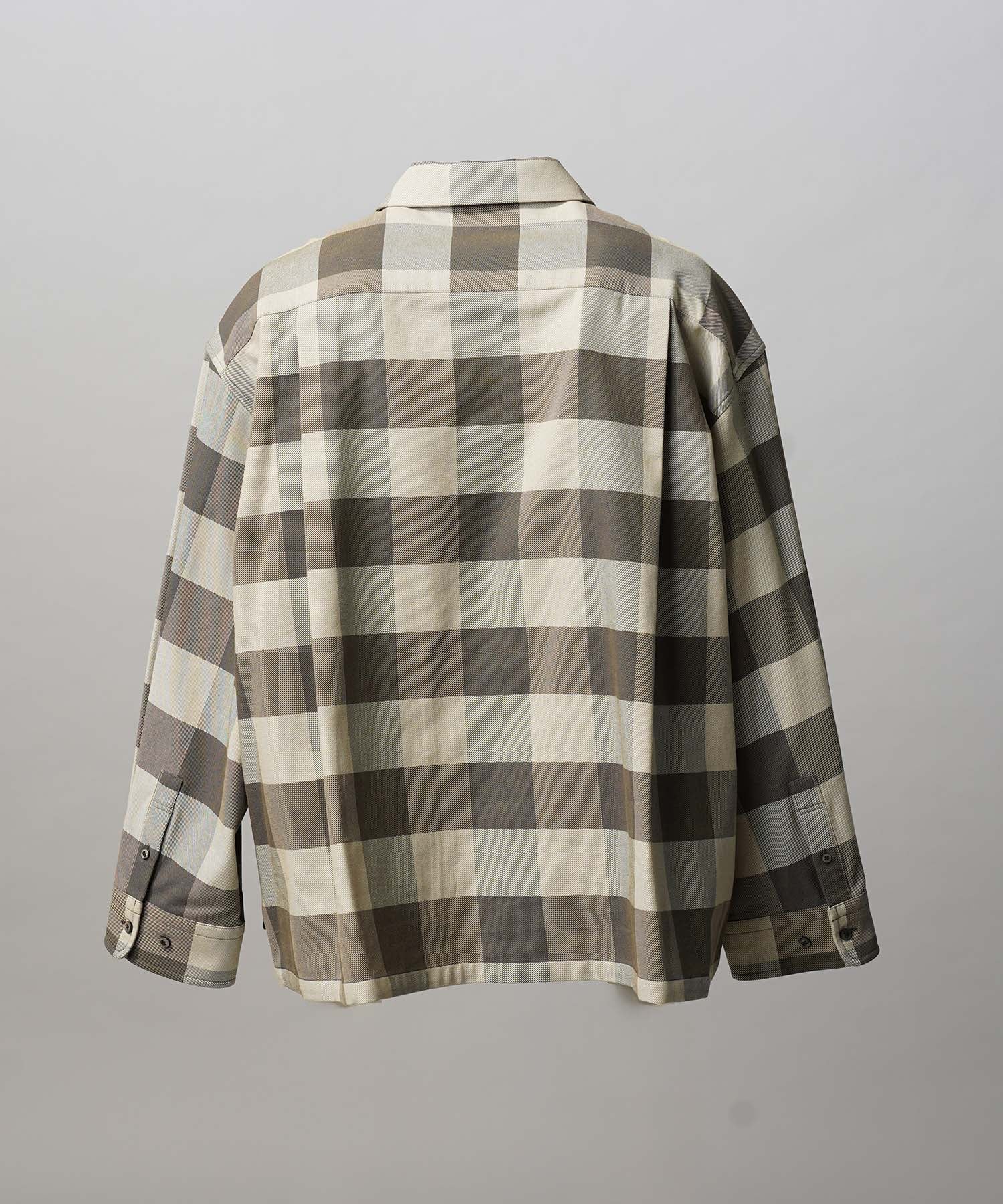 [Sales open at 12:00 on Saturday, September 13th] [Italian Dead Stock Fabric] Prime-Over 2way Zip Shirts