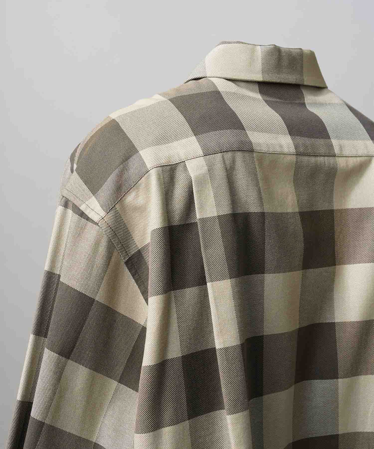 [Sales open at 12:00 on Saturday, September 13th] [Italian Dead Stock Fabric] Prime-Over 2way Zip Shirts