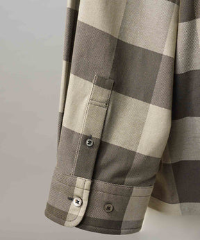 [Sales open at 12:00 on Saturday, September 13th] [Italian Dead Stock Fabric] Prime-Over 2way Zip Shirts