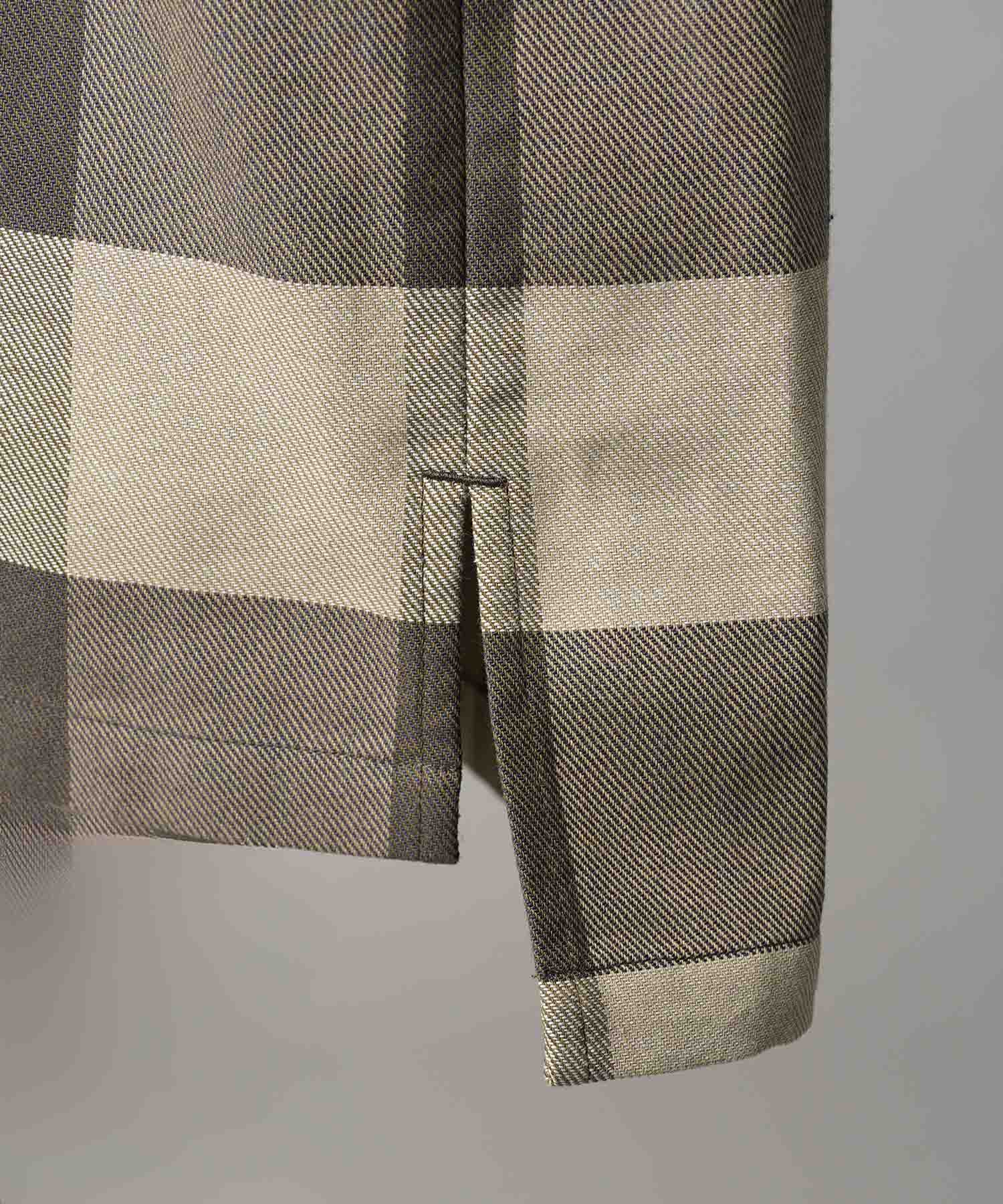 [Sales open at 12:00 on Saturday, September 13th] [Italian Dead Stock Fabric] Prime-Over 2way Zip Shirts