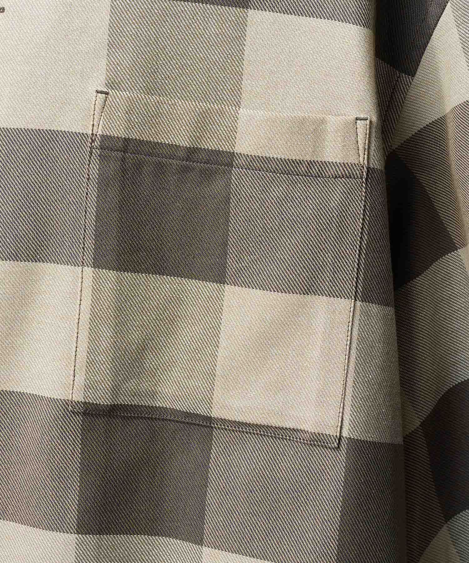 [Sales open at 12:00 on Saturday, September 13th] [Italian Dead Stock Fabric] Prime-Over 2way Zip Shirts