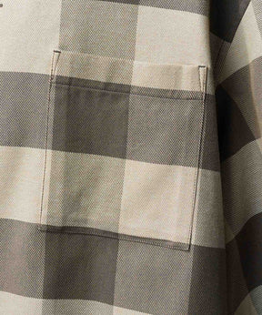 [Sales open at 12:00 on Saturday, September 13th] [Italian Dead Stock Fabric] Prime-Over 2way Zip Shirts