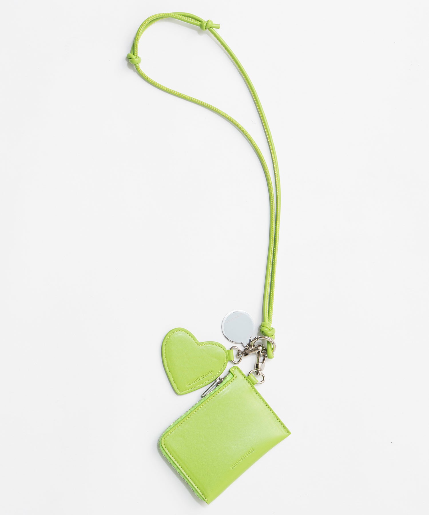 【26SPRING PRE-ORDER】Heart Mirror & Square Case Smartphone Holder