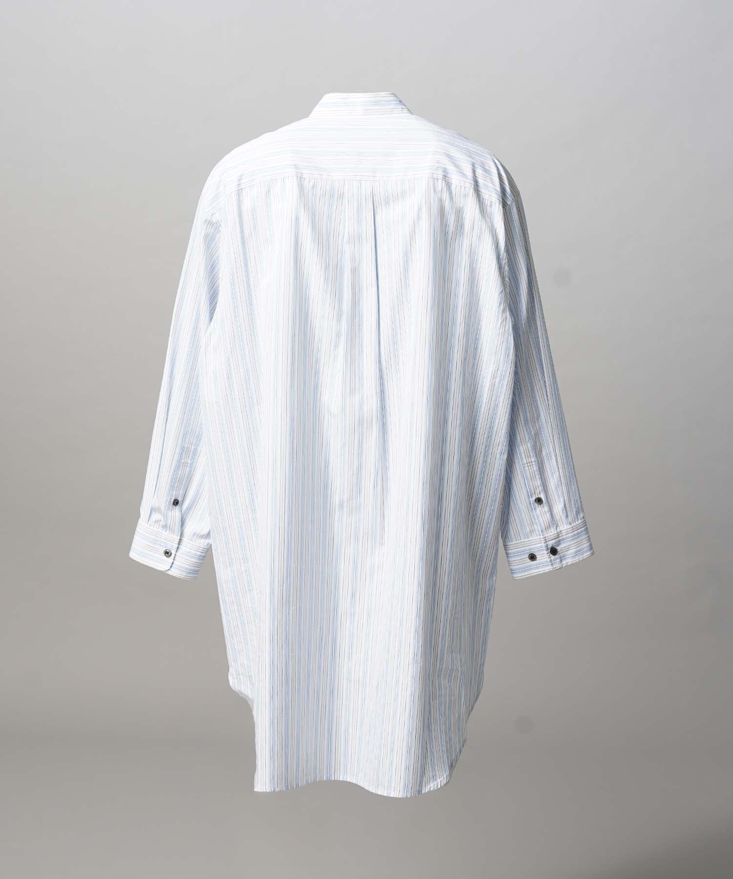 [Sales open at 12:00 on Saturday, September 13th] [Italian Dead Stock Fabric] Prime-Over Maxi Shirts Coat