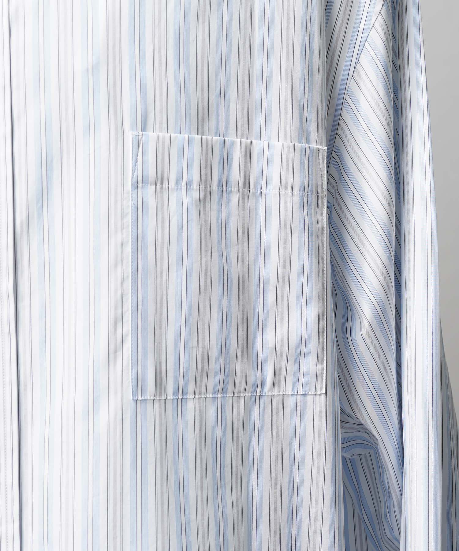 [Sales open at 12:00 on Saturday, September 13th] [Italian Dead Stock Fabric] Prime-Over Maxi Shirts Coat