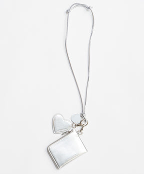 【26SPRING PRE-ORDER】Heart Mirror & Square Case Smartphone Holder
